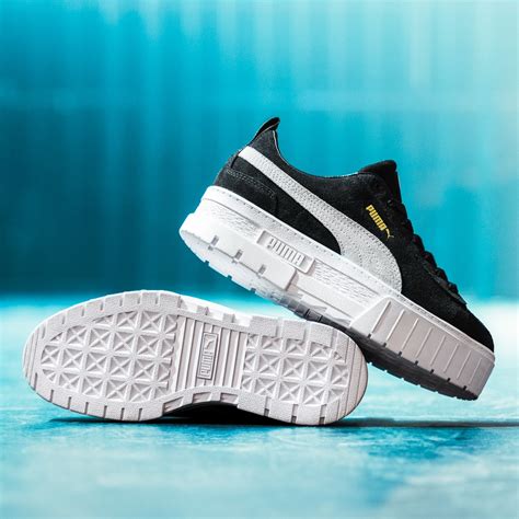 puma sneakers black womens